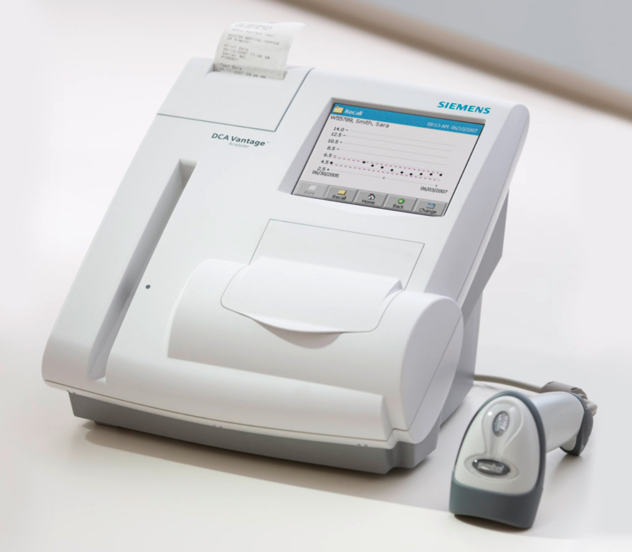 Siemens sistema de análisis de sangre Epoc